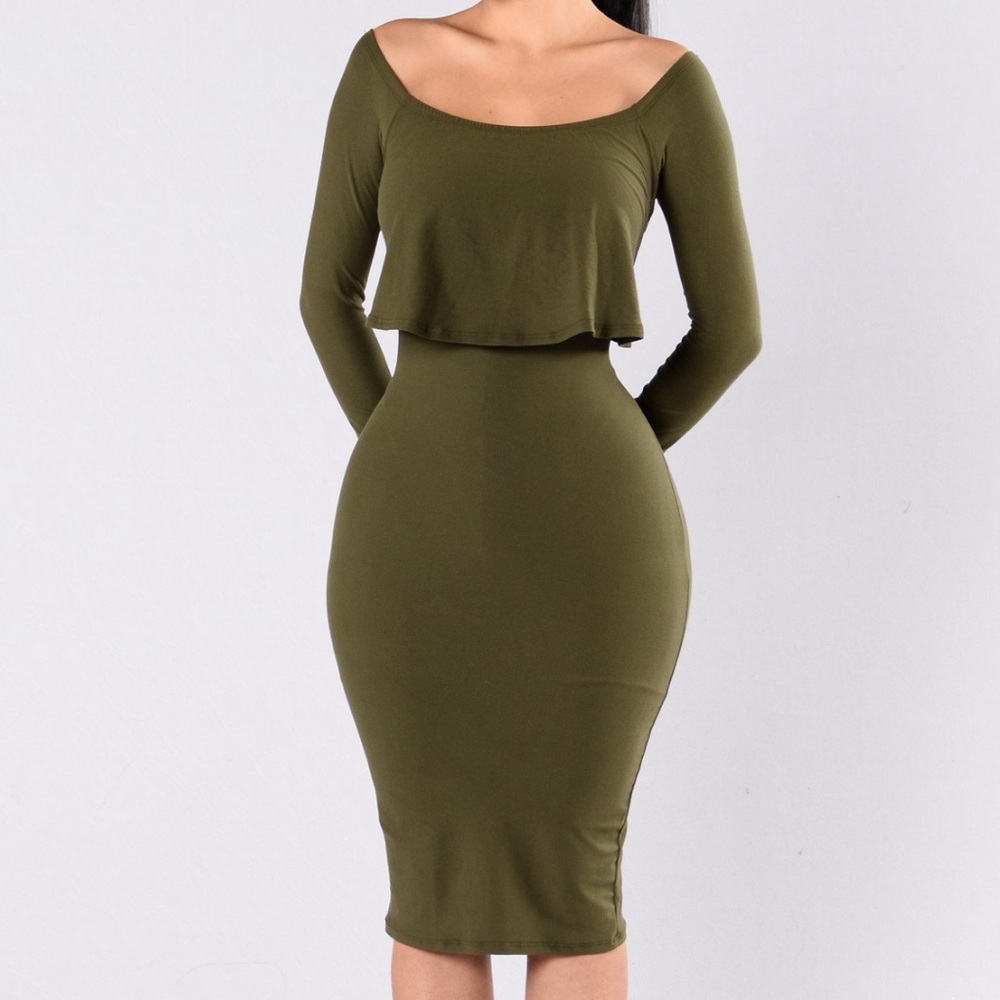 Ruffle Top Dress